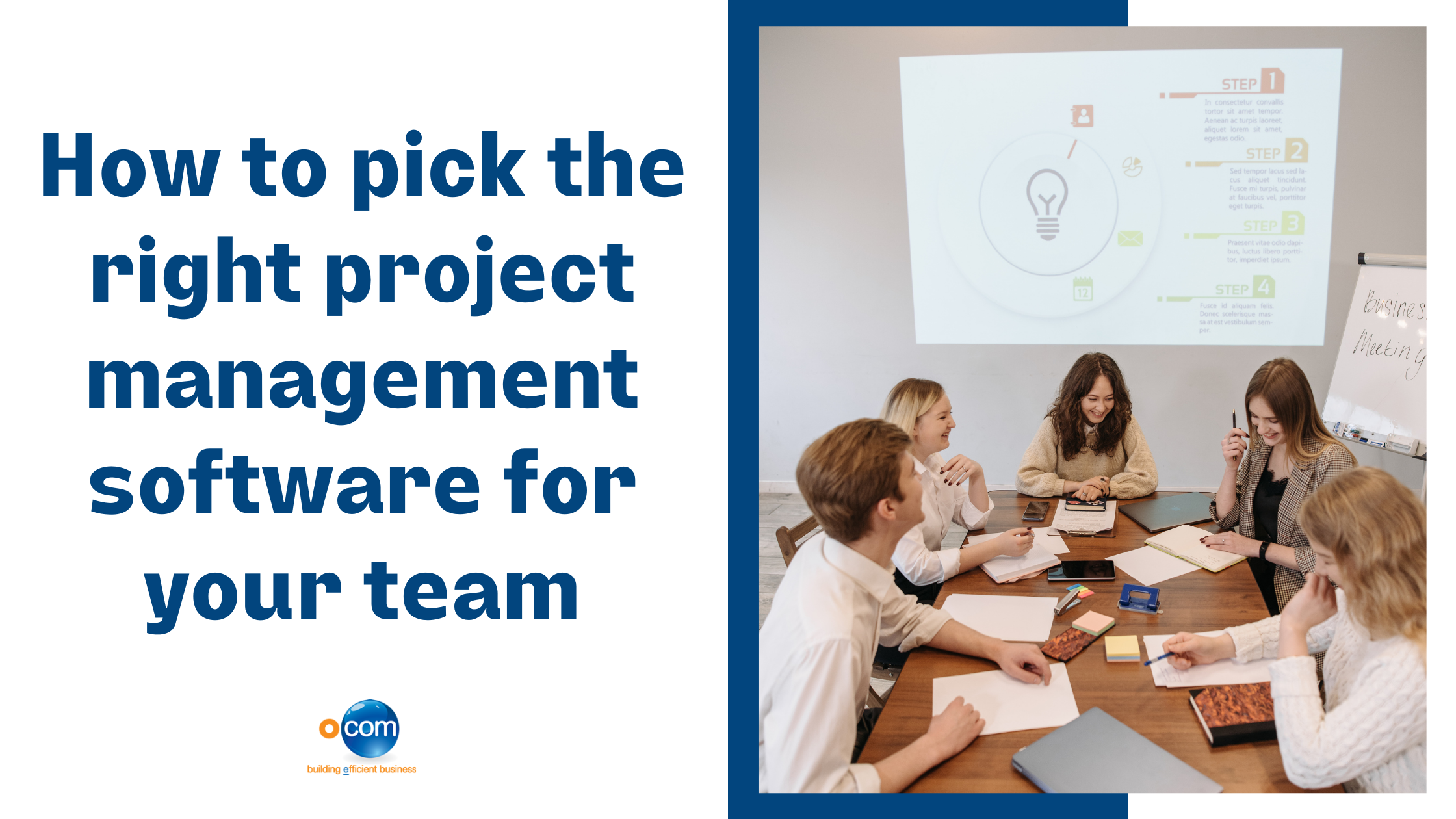 How to pick the right project management software for your team
