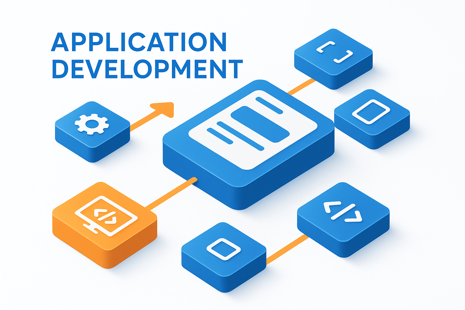 Application Development Service Illustration