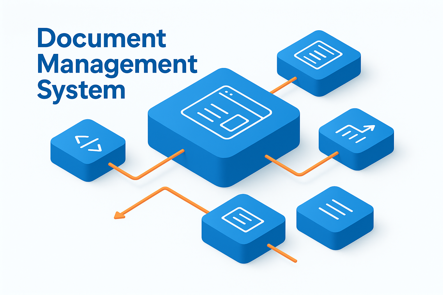 Document Management Systems Service Illustration